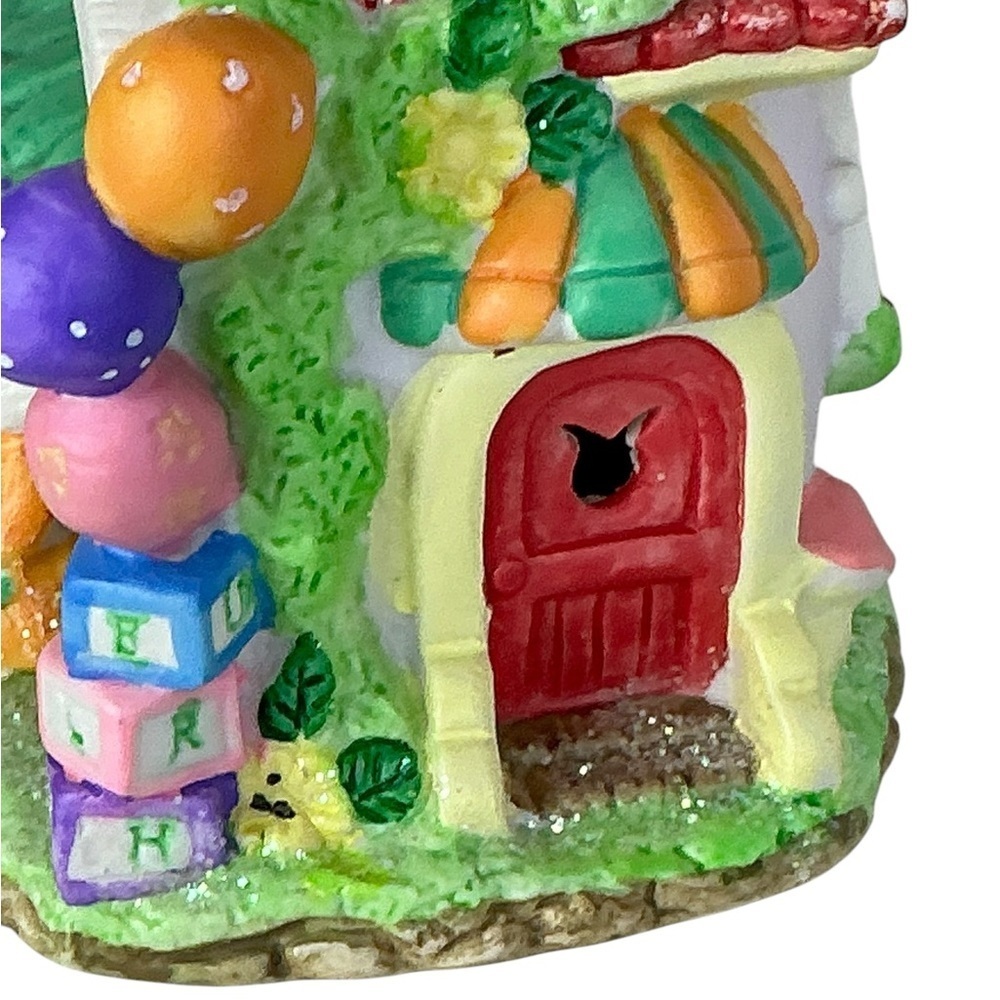 Hoppy Hollow Easter Village Toy Shop House Ceramic Vintage Collectible 2003 - Picture 11 of 16
